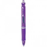 Golyóstoll, 0,25 mm, nyomógombos, PILOT "Acroball", lila