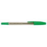 Golyóstoll, 0,3 mm, kupakos, UNI "SA-S", zöld [12 db]
