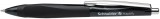 Golyóstoll, 0,5 mm, nyomógombos, fekete szín&#369; tolltest schneider "haptify", fekete 135301