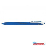 Golyóstoll, 0,5 mm, nyomógombos, PILOT "Rexgrip EF", kék