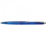 Golyóstoll, 0,5 mm, nyomógombos, SCHNEIDER "K20 Icy", kék [20 db]