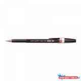 Golyóstoll 0,5mm, kupakos, H-8000 Zebra, írásszín fekete