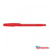 Golyóstoll 0,5mm, kupakos, H-8000 Zebra, írásszín piros