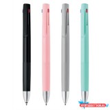 Golyóstoll 0,7 mm, háromszínű, Zebra bLen 3C, fekete test írásszín kék
