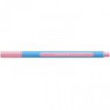 Golyóstoll, 0,7 mm, kupakos, SCHNEIDER "Slider Edge XB Pastel", rózsa