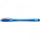 Golyóstoll, 0,7 mm, kupakos, SCHNEIDER "Slider Memo", kék