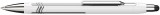 Golyóstoll, 0,7 mm, nyomógombos, érintőképernyőhöz, fehér-ezüst tolltest, SCHNEIDER Epsilon Touch XB, kék (TSCEPSTFE)