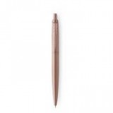 Golyóstoll, 0,7 mm, nyomógombos, rózsaszín klip, rózsaszín tolltest, PARKER, "Royal Jotter XL", kék