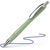 Golyóstoll, 0,7 mm, nyomógombos, SCHNEIDER Slider Rave XB, organikus zöld (TSCSLRAOZ)