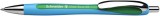 Golyóstoll, 0,7 mm, nyomógombos, SCHNEIDER Slider Rave XB, zöld (TSCSLRAZ)