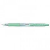 Golyóstoll, 0,7 mm, nyomógombos, zöld tolltest, PENAC "SleekTouch", kék
