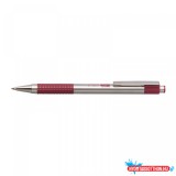 Golyóstoll 0,7mm, bordó test, Zebra F-301, írásszín kék