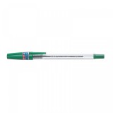 Golyóstoll 0,7mm, kupakos, N5200 Zebra, írásszín zöld