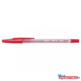 Golyóstoll 0,7mm, kupakos vékony hegy Pilot BPS Fine, írásszín piros