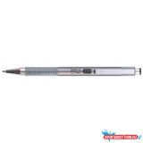 Golyóstoll 0,7mm, metál ezüst test, Zebra F301A, írásszín kék