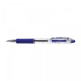 Golyóstoll 0,7mm, nyomógombos Zebra Jimnie, írásszín kék