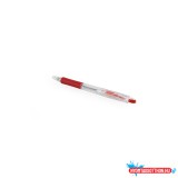 Golyóstoll 0,7mm, nyomógombos Zebra Jimnie, írásszín piros