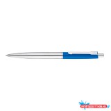 Golyóstoll 0,8mm, nyomógombos Ico X-Pen, írásszín kék