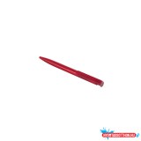 Golyóstoll 0,8mm, nyomógombos műanyag piros test, S88, Bluering® írásszín piros