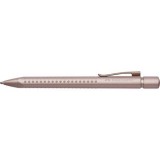 Golyóstoll, 1 mm, XB, nyomógombos, rózsaszín tolltest, FABER-CASTELL Grip 2010 Harmony, kék (TFC243907)
