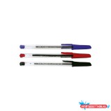 Golyóstoll eldobható, átlátszó testû, Fokus, írásszín kék