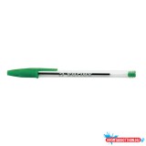 Golyóstoll eldobható kupakos A-series írásszín zöld
