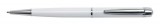 Golyóstoll, fehér Lille Pen, fehér SWAROVSKI&reg; kristállyal, 14cm, ART CRYSTELLA&reg; (TSWGL001)