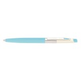 Golyóstoll ico 70 nyomógombos pasztell kék tolltest 0,8mm kék írásszín 9010011020