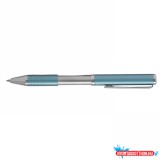 Golyóstoll metál égkék test, Zebra SLF1, írásszín kék