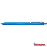 Golyóstoll nyomógombos 0,35mm, Pentel iZee, írásszín világoskék