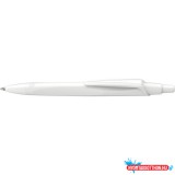 Golyóstoll nyomógombos 0,5mm, fehér test Schneider REco M, írásszín fekete