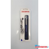 Golyóstoll nyomógombos 0,7mm, dobozban kék test, Zebra 901, írásszín kék