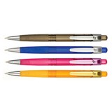 Golyóstoll SPOKO 0112 átlátszó vegyes színekben