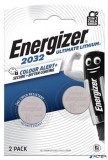 Gombelem, CR2032, 2 db, színjelző, ENERGIZER 'Ultimate Lithium Performance'