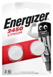 Gombelem, líthium, CR2450, 2 db, ENERGIZER (EECR2450)