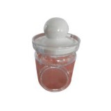 Gombos tetejű műanyag fűszertartó 8,5 dl bézs (23)