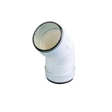 GONAL 0676ES Könyök elem 45°, NA100