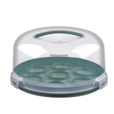 GONDOL IRIS G-299 TASTY kerek torta és muffintároló és hordozó 28x14,5cm (G-299)