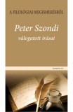 Gondolat Kiadói Kör Peter Szondi: A filológiai megismerésről - könyv