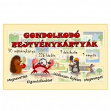 Gondolkodó rejtvénykártyák