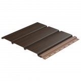 Gondozásmentes eresz panel 30cm x 1m dió