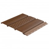 Gondozásmentes eresz panel perforált 30cm x 1m aranytölgy
