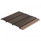 Gondozásmentes eresz panel perforált 30cm x 1m dió