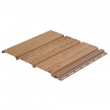 Gondozásmentes eresz panel perforált 30cm x 1m fenyő