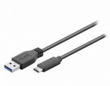 GOOBAY 67890 USB Type-C 3.0 - USB 3.0 A kábel fekete 1m