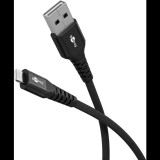 Goobay 74504 USB-A apa - Lightning apa 2.0 Adat és töltő kábel 2m - Fekete (74504)