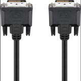 Goobay 93573 DVI-D - DVI-D kábel 1.8m - Fekete (93573)