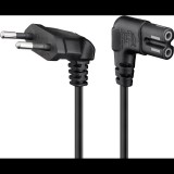 Goobay 97344 250V Hálózati tápkábel - 0.75m (97344)