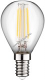 Goobay filament LED- mini gömb izzó 4W 470lm E14 Meleg-fehér
