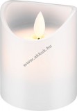 Goobay igazi viaszgyertya LED lámpával 7,5 x 10cm meleg fehér szín(2700K) led-es mécses